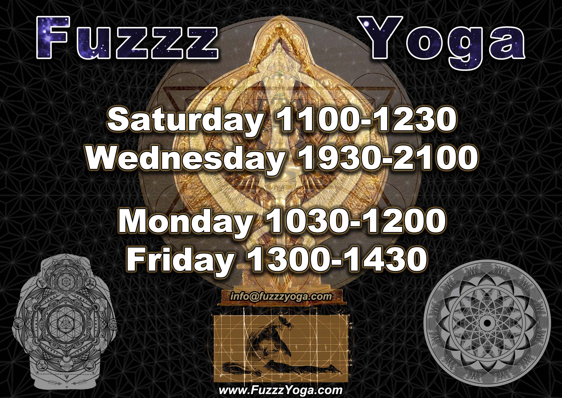 Fuzzz Yoga (Abbey Wood & Belvedere) Flyer June 2021